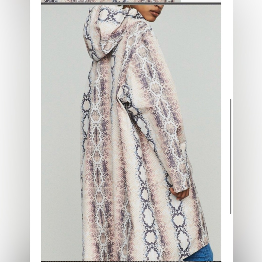 Maje Windbreaker Python Print - image 5